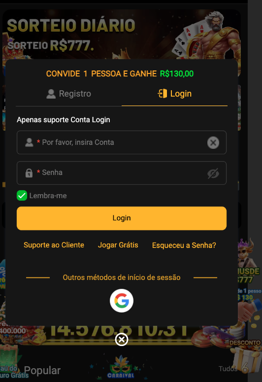 Aplicativo móvel 389bet
